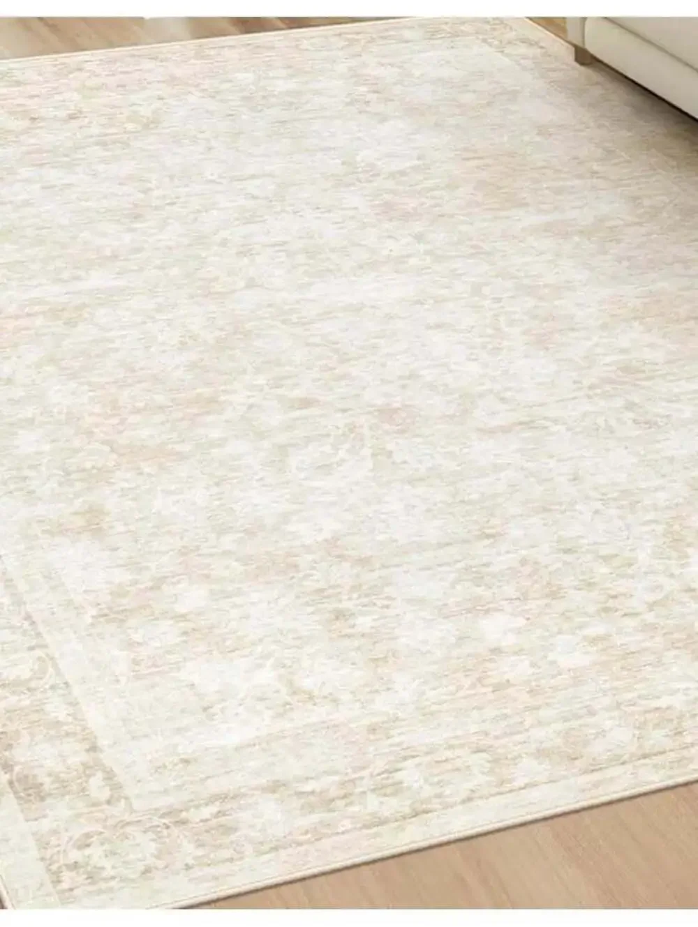 6’x9’ Rug Washable Vintage Floral Rug Non-Slip Boho Carpet